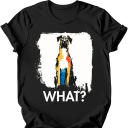 Great Dane What Dog T Shirt Gift For Dog Lover
