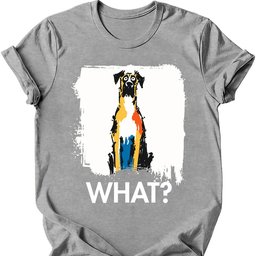 Great Dane What Dog T Shirt Gift For Dog Lover