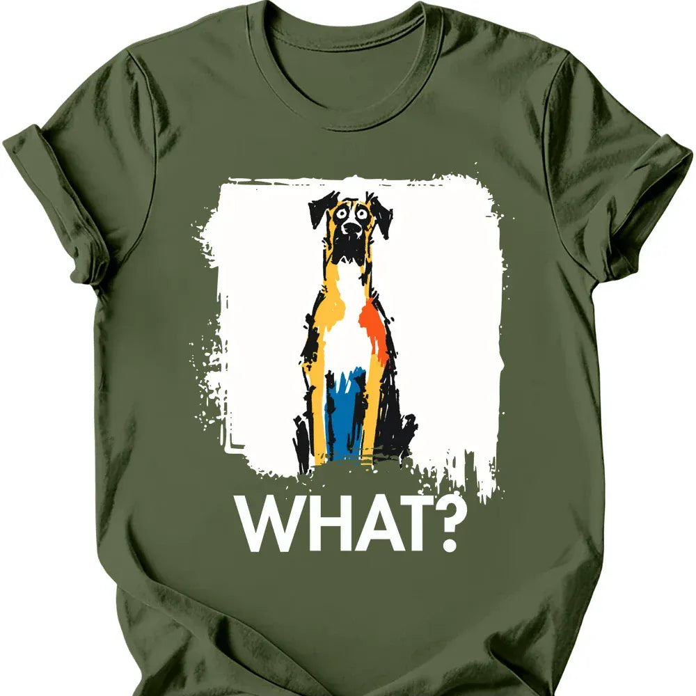 Great Dane What Dog T Shirt Gift For Dog Lover