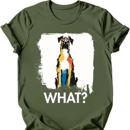 Great Dane What Dog T Shirt Gift For Dog Lover