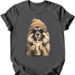 Keeshond Hipster Dog T Shirt Gift For Dog Lover