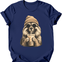 Keeshond Hipster Dog T Shirt Gift For Dog Lover