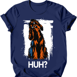 Gordon Setter Huh Dog T Shirt Gift For Dog Lover