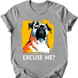 Mastiff Excuse Me Dog T Shirt Gift For Dog Lover