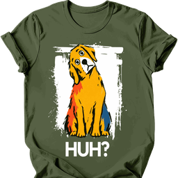 Labrador Huh Dog T Shirt Gift For Dog Lover