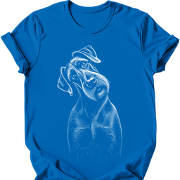Giant Schnauzer Tilted Dog T Shirt Gift For Dog Lover