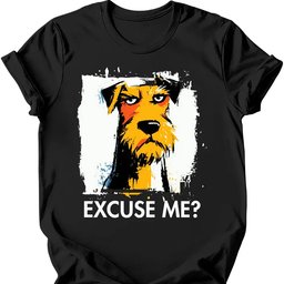 Irish Terrier Excuse Me Dog T Shirt Gift For Dog Lover