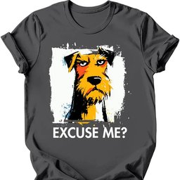 Irish Terrier Excuse Me Dog T Shirt Gift For Dog Lover
