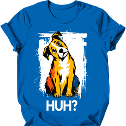 Mutt Mixed Breed Huh Dog T Shirt Gift For Dog Lover