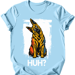 Dutch Shepherd Huh Dog T Shirt Gift For Dog Lover