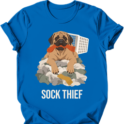 Mastiff Sock Thief T Shirt Gift For Dog Lover