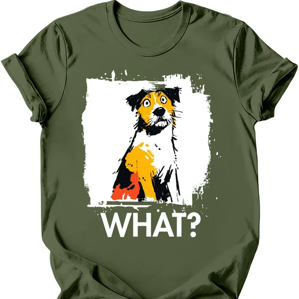 Jack Russell What Dog T Shirt Gift For Dog Lover