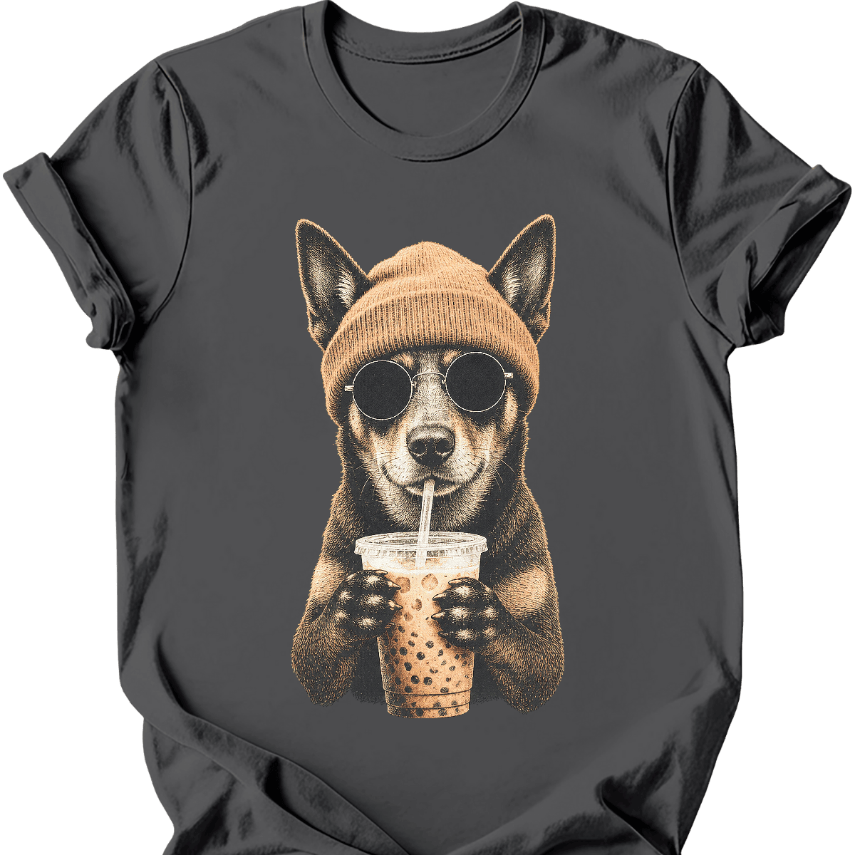 Kelpie Hipster Dog T Shirt Gift For Dog Lover
