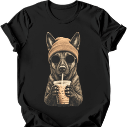 Dutch Shepherd Hipster Dog T Shirt Gift For Dog Lover