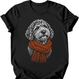 Lagotto Romagnolo Winter Dog T Shirt Gift For Dog Lover