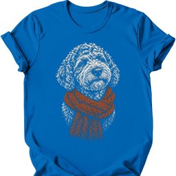 Lagotto Romagnolo Winter Dog T Shirt Gift For Dog Lover