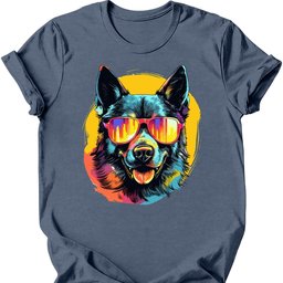 Norwegian Elkhound Top Dog T Shirt Gift For Dog Lover