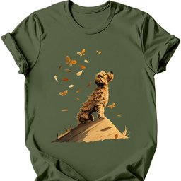 Goldendoodle Fall Dog T Shirt Gift For Dog Lover