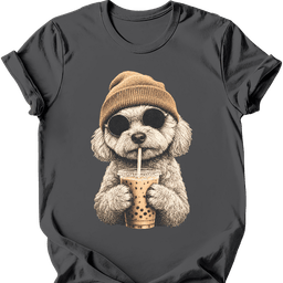 Maltipoo Hipster Dog T Shirt Gift For Dog Lover