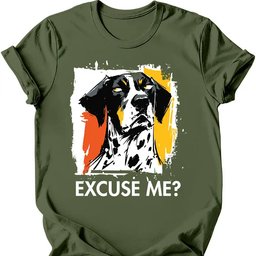 German Shorthaired Pointer Excuse Me Dog T Shirt Gift For Dog Lover
