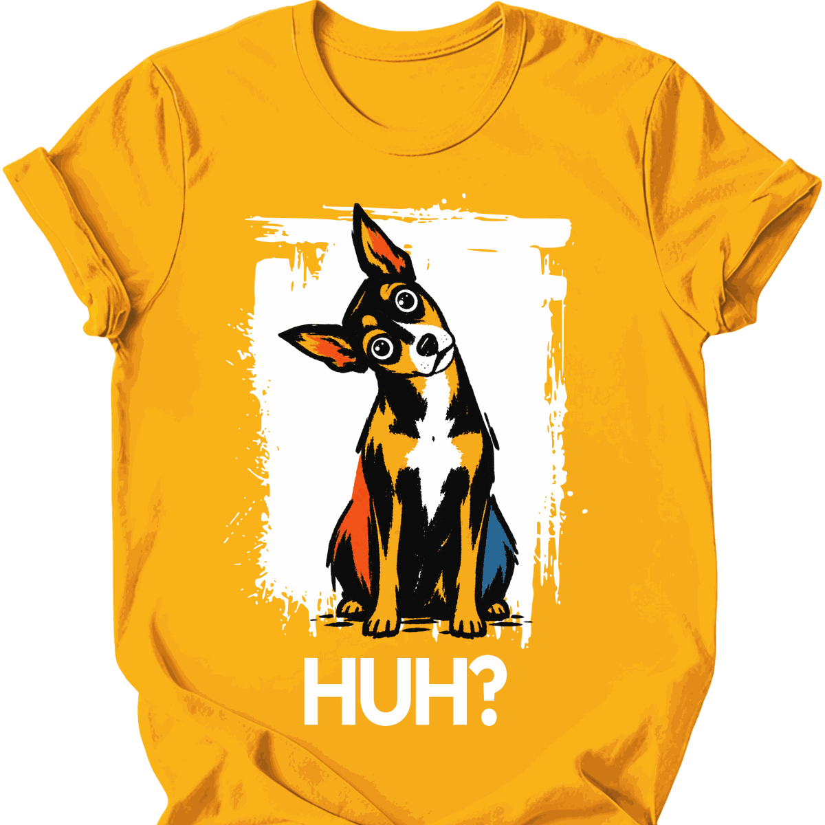 Miniature Pinscher Huh Dog T Shirt Gift For Dog Lover