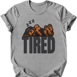 Gordon Setter Tired Dog T Shirt Gift For Dog Lover