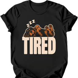 Gordon Setter Tired Dog T Shirt Gift For Dog Lover