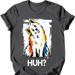Japanese Spitz Huh Dog T Shirt Gift For Dog Lover