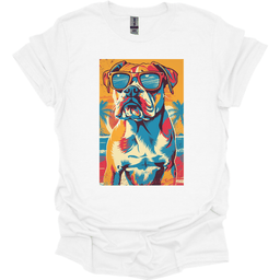 Mastiff Summer Dog T Shirt Gift For Dog Lover