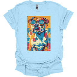 Mastiff Summer Dog T Shirt Gift For Dog Lover