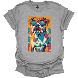 Mastiff Summer Dog T Shirt Gift For Dog Lover