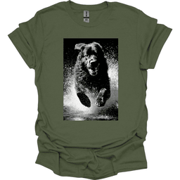 Newfoundland Puddle Dog T Shirt Gift For Dog Lover