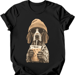 German Shorthaired Pointer Hipster Dog T Shirt Gift For Dog Lover