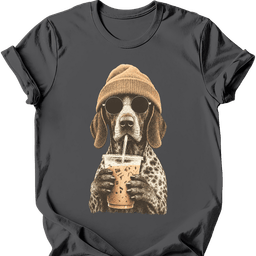 German Shorthaired Pointer Hipster Dog T Shirt Gift For Dog Lover
