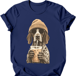 German Shorthaired Pointer Hipster Dog T Shirt Gift For Dog Lover
