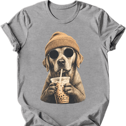 Labrador Hipster Dog T Shirt Gift For Dog Lover