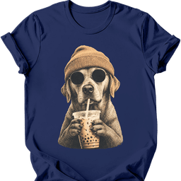 Labrador Hipster Dog T Shirt Gift For Dog Lover