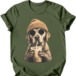 Labrador Hipster Dog T Shirt Gift For Dog Lover