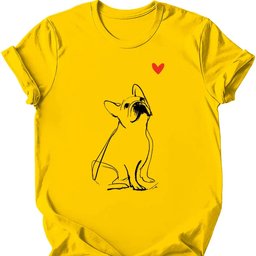 French Bulldog Sketch Dog T Shirt Gift For Dog Lover