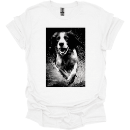 English Springer Spaniel Puddle Dog T Shirt Gift For Dog Lover