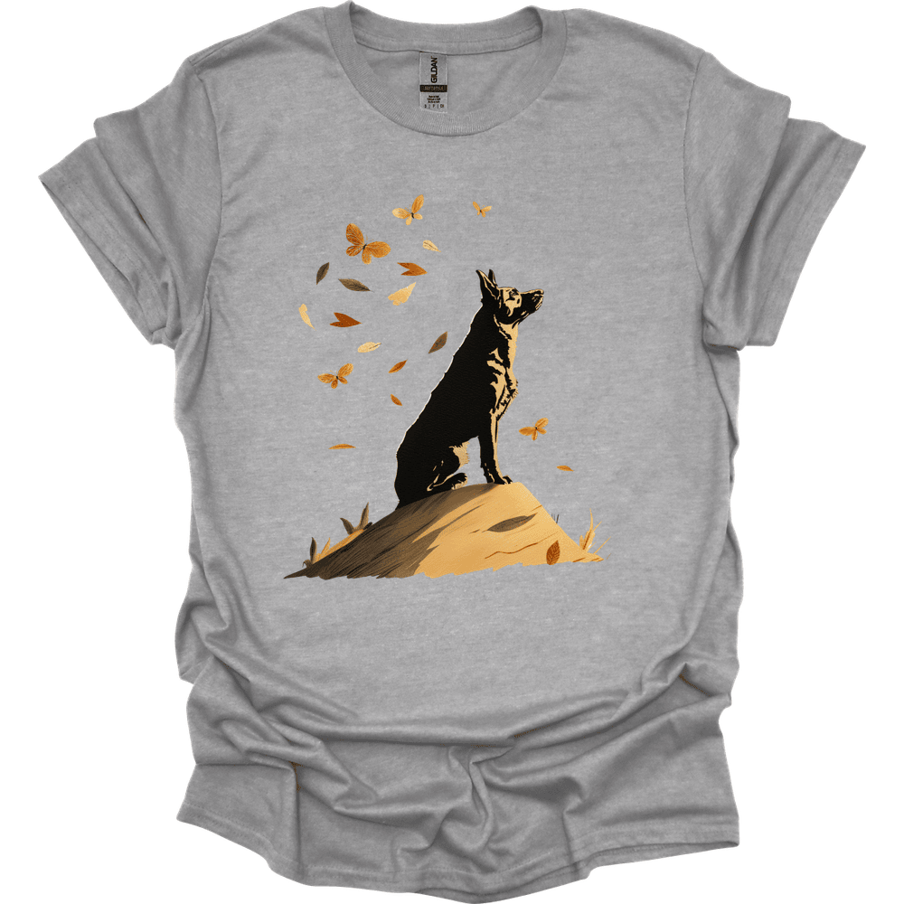 Dutch Shepherd Fall Dog T Shirt Gift For Dog Lover