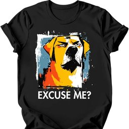 Labrador Excuse Me Dog T Shirt Gift For Dog Lover