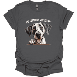 Great Dane Did Someone Say Treat T Shirt Gift For Dog Lover