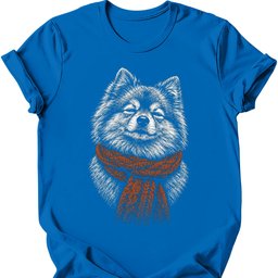 German Spitz Winter Dog T Shirt Gift For Dog Lover