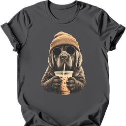 Newfoundland Hipster Dog T Shirt Gift For Dog Lover