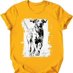 German Shorthaired Pointer Running Dog T Shirt Gift For Dog Lover