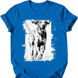 German Shorthaired Pointer Running Dog T Shirt Gift For Dog Lover