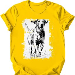 German Shorthaired Pointer Running Dog T Shirt Gift For Dog Lover