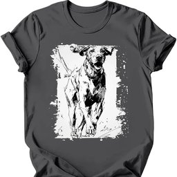 German Shorthaired Pointer Running Dog T Shirt Gift For Dog Lover
