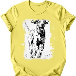 German Shorthaired Pointer Running Dog T Shirt Gift For Dog Lover